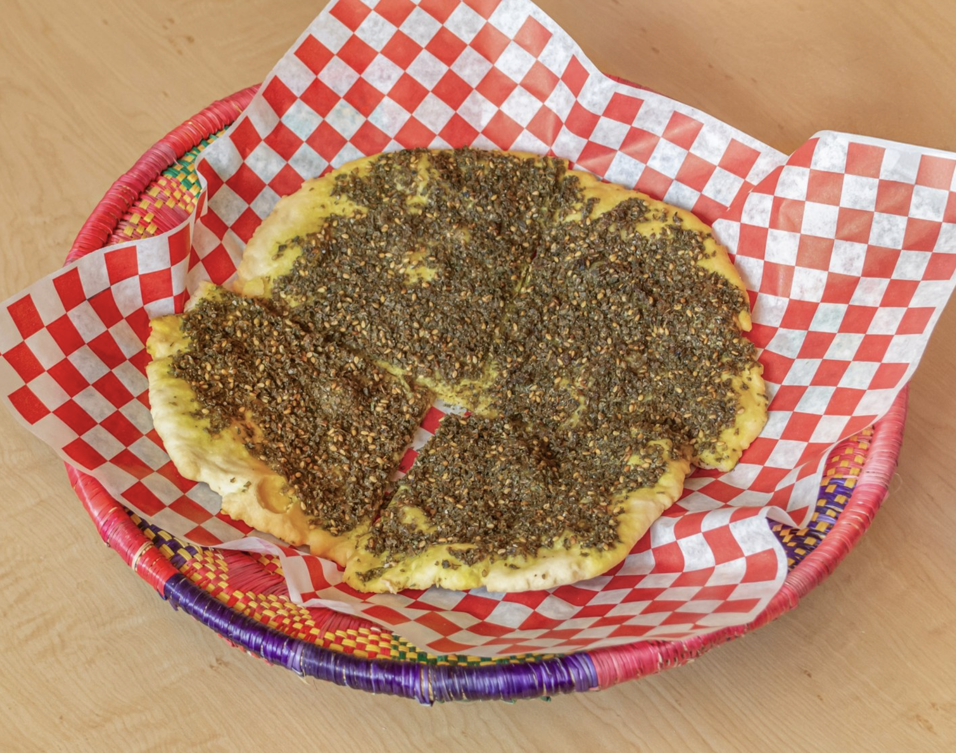 NB ZAATAR FLAT BREAD